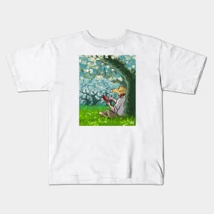 Almond Blossoms Kids T-Shirt